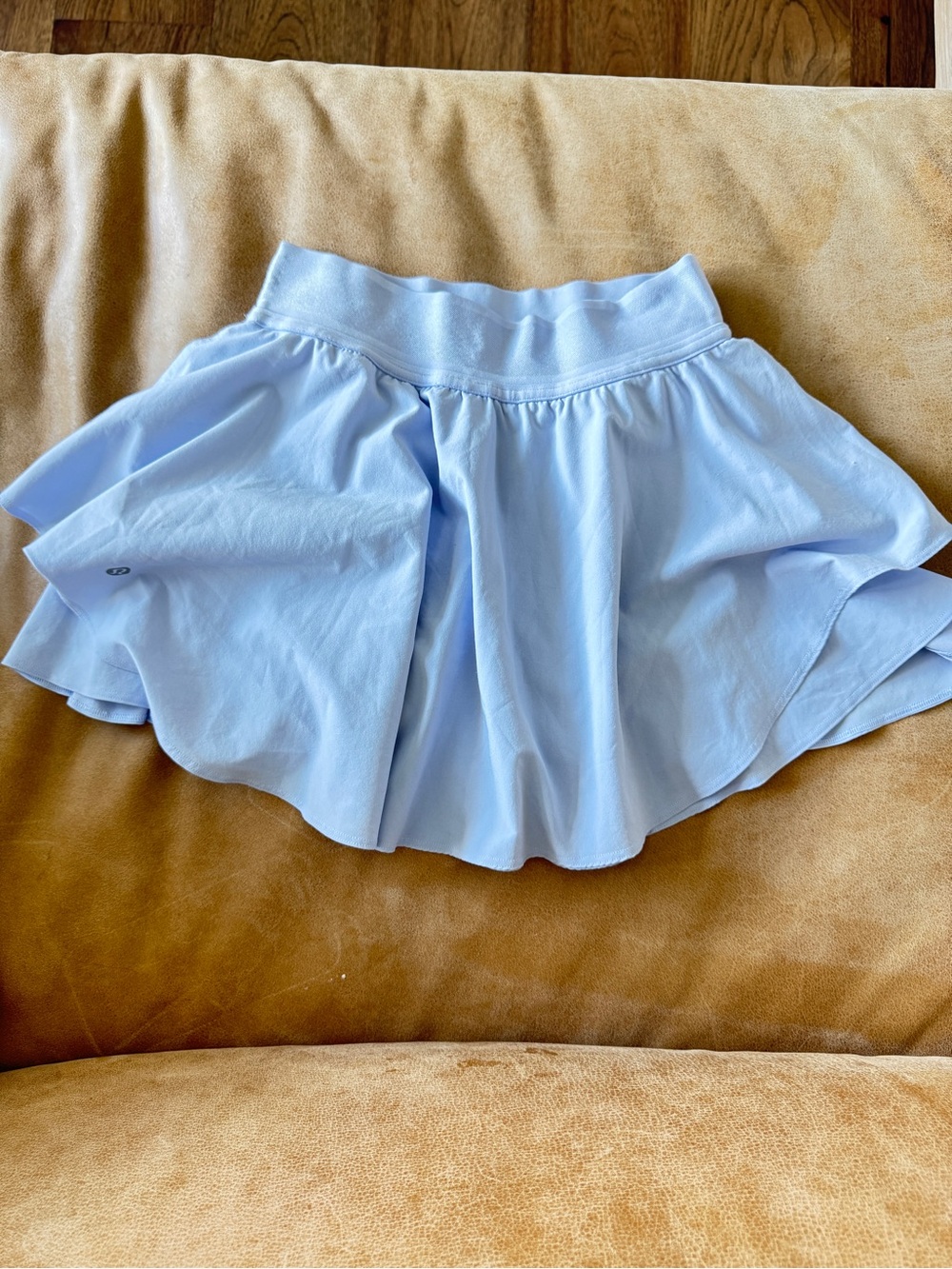 lululemon athletica Light Blue Flared Athletic Skirt